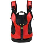 Sac � dos pour chiens et chats - taylor - transport et lit de voyage - rouge - taille unique