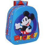 Sac à dos décole safta - mickey mouse - design 3d - adaptable au chariot - bleu Sac à dos décole safta - mickey mouse - design 3d - adaptable au chariot - bleu