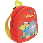 Sac  dos enfant - jemini - tchoupi - rouge / bleu - 3 l - maternelle