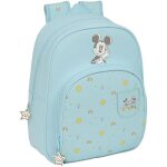 Sac à dos pour enfants mickey mouse baby - safta - bleu - synthétique - mixte Sac à dos pour enfants mickey mouse baby - safta - bleu - synthétique - mixte