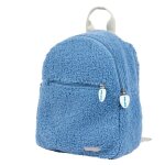Sac � dos enfant - nattou - teddy bleu - 28x23x14 cm - confortable - lavable en machine