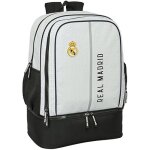 Sac  dos dentranement real madrid 1re quipe 24 / 25 - safta - blanc - synthtique - sportif - enfant ...