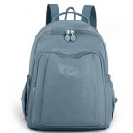 Sac à dos femmes - mobigarlan - wx294a - 29x17x38cm - bleu - toile école - sac décole cartable collège ... Sac à dos femmes - mobigarlan - wx294a - 29x17x38cm - bleu - toile école - sac décole cartable collège ...