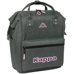 Sac  dos - kappa - silver pink - 13 - gris chin - polyvalent - enfant