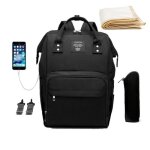 Sac � dos � langer b�b� en oxford tissu imperm�able avec sac isotherme matelas � langer et sangles de ...