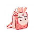 Sac  dos - lilliputiens - happy lena - orange et beige - mixte - enfant