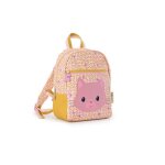 Sac  dos - lilliputiens - jeanne le chat - beige - multicolore - enfant
