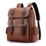 Sacs � dos loisir grand sac � dos pour ordinateur portable hommes / femmes pu cuir sac � dos de voyage ...