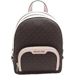 Sac � dos - michael kors - jaycee - noir - imprim� signature - cuir luxueux