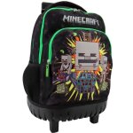 Sac � dos � roulettes minecraft mining 43 cm 2 cpt