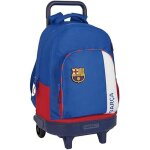 Sac � dos � roulettes - safta - f. c. barcelone - compact - amovible - enfants