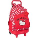 Sac  dos  roulettes - safta - hello kitty iconic - compact - amovible - confortable