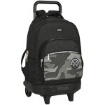 Sac  dos  roulettes safta stone - pour enfants - compact et amovible