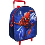 Sac  dos  roulettes spiderman eva 30 cm maternelle - haut de gamme