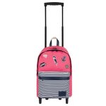 Sac  dos  roulettes tanns 44 cm trolley - les fantaisies