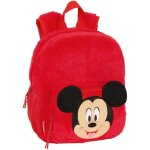 Sac à dos - safta - mickey mouse - adaptable au chariot - nettoyage facile - rouge Sac à dos - safta - mickey mouse - adaptable au chariot - nettoyage facile - rouge