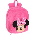 Sac  dos - safta - minnie mouse - adaptable au chariot - nettoyage facile - rose