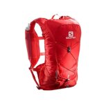 Sac  dos salomon agile 12 - rouge - adulte - mixte - randonne - nordic walking - running