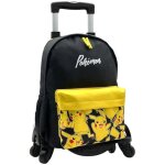 Sac  dos scolaire - pokmon - pikachu - adaptable - chariot toybags - 4 roulettes pivotantes