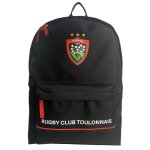 Sac à dos scolaire - rct - rugby club toulonnais - polyester - bretelles ajustables - mixte Sac à dos scolaire - rct - rugby club toulonnais - polyester - bretelles ajustables - mixte