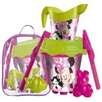 Sac � dos - mondo - minnie - multicolor - taille unique - avec seau de plage et accessoires