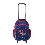 Sac  dos - snowball - cartable  roulettes - bleu - polyester - 42 cm