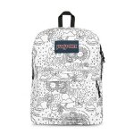 Jansport superbreak one - sac � dos enfant 22 l blanc ultral�ger et durable