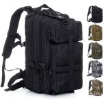 Sac � dos tactique militaire - haopyou - 30l - imperm�able - nylon 1000d - noir