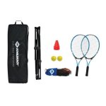 Sac à dos de tennis - schildkrot - 2 raquettes + housses - 2 balles mousse Ø7mm - filet autoportant 75x300 ... Sac à dos de tennis - schildkrot - 2 raquettes + housses - 2 balles mousse Ø7mm - filet autoportant 75x300 ...