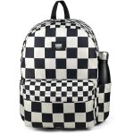 Sac  dos - vans - old skool - carreaux noir / avoine - 22l - vintage