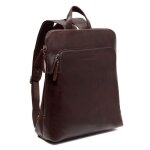 Sac � dos de ville en cuir 33 cm - the chesterfield brand - fornella - marron - homme