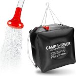 Sac de douche solaire - rosedoes - 40l - pliable portable extérieur - tête de douche chauffe eau Sac de douche solaire - rosedoes - 40l - pliable portable extérieur - tête de douche chauffe eau
