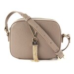 Sac � �paule bandouli�re - valentino - divina lady crossover bag - marron - 100% polyur�thane - zipp�e ...