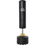 Sac de frappe boxe autoportant punching ball � 50 x 170 cm amortisseurs ventouses antid�rapantes noir ...
