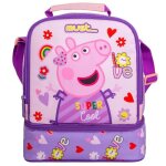 Sac goûter isotherme - peppa pig - love - 24 cm - rose - enfant mixte Sac goûter isotherme - peppa pig - love - 24 cm - rose - enfant mixte