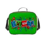 Sac goûter minecraft tnt - noir - enfant - 26cm - synthétique Sac goûter minecraft tnt - noir - enfant - 26cm - synthétique