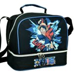 Sac goûter one piece luffy 21 cm - sac déjeuner - noir - enfant - synthétique - dos Sac goûter one piece luffy 21 cm - sac déjeuner - noir - enfant - synthétique - dos
