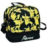 Sac goter - pokemon - pikachu - 21 cm - jaune - 1 compartiment zip