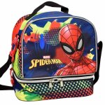 Sac goter spiderman marvel bleu - enfant - 21 cm x 20 cm x 15 cm - dos
