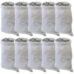 Sac  gravats 70 l - lot de 10 - stockage et transport facile des dchets