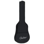Sac de guitare - vidaxl - classique 4 / 4 - noir - tissu - r�sistant aux intemp�ries