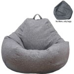 Sac de haricot pouf coussin de sol sige poirecouverture de meuble contient pas de remplissage - s - ...