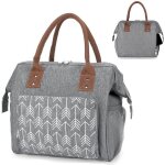 Sac isotherme repas femme 10 l lunch bag glaciere souple isotherme pour bureau travail pique - nique ...