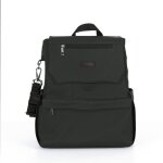 Sac à langer tineo casual - forme sac à dos - grande capacité de rangement - noir Sac à langer tineo casual - forme sac à dos - grande capacité de rangement - noir