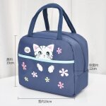 Sac à lunch - vitata - sac goûter mignon - isolé - pour enfants - bleu Sac à lunch - vitata - sac goûter mignon - isolé - pour enfants - bleu