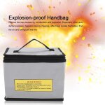 Sac � main antid�flagrant - omabeta - portable - pvc ignifuge - l�ger - r�utilisable