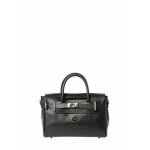 Sac � main buni pyla mini buni - mac douglas - noir - cuir - rabat - lisse