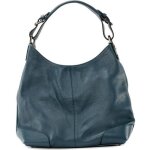 Sac � main en cuir italien nikee bleu canard - oh my bag - sac � main - epaule - femme - l 38 x h 26 ...