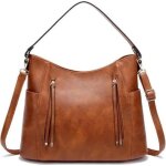 Sac � main mtowsuc bm - 817 bandouli�re cuir pu grande capacit� marron