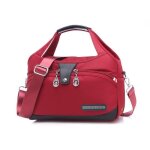 Sac � bandouli�re - insfity - oxford imperm�able - rouge - 29x12x28(cm)